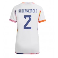 Belgia Toby Alderweireld #2 Bortedrakt Dame VM 2022 Kortermet